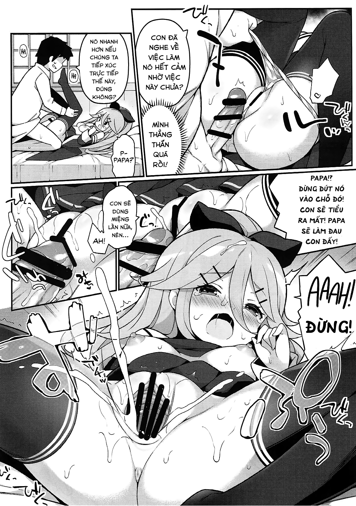 Đọc truyện hentai Hãy làm y tá để chữa trị cho Papa nào! - Oneshot