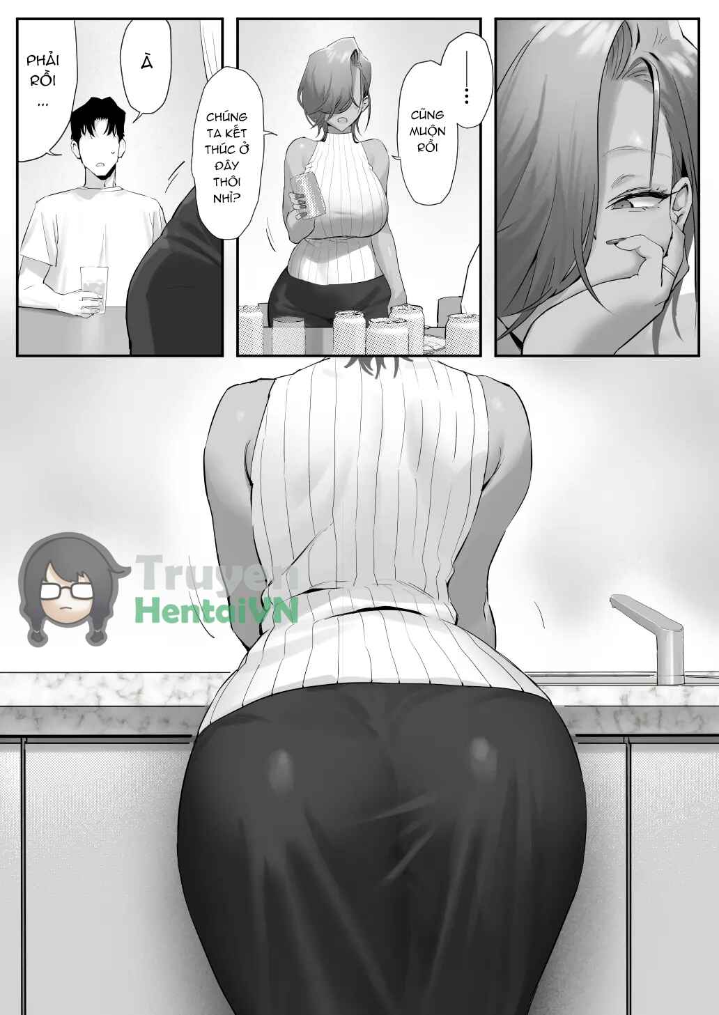 Đọc truyện hentai Onna Gal Joushi to Furin suru Hanashi 5 - Chap 2 - End