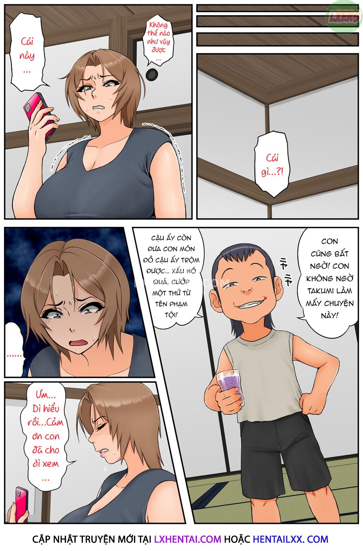 Đọc truyện hentai Tomodachi No Hahaoya Ga Keitai No Motoyan Datta Node Yowami O Nigitte Yaritai Houdai Shite Mita - Oneshot