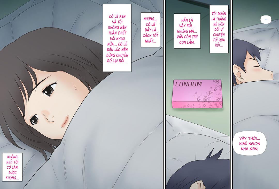 Đọc truyện hentai Bí mật của mẹ con tôi - Oneshot