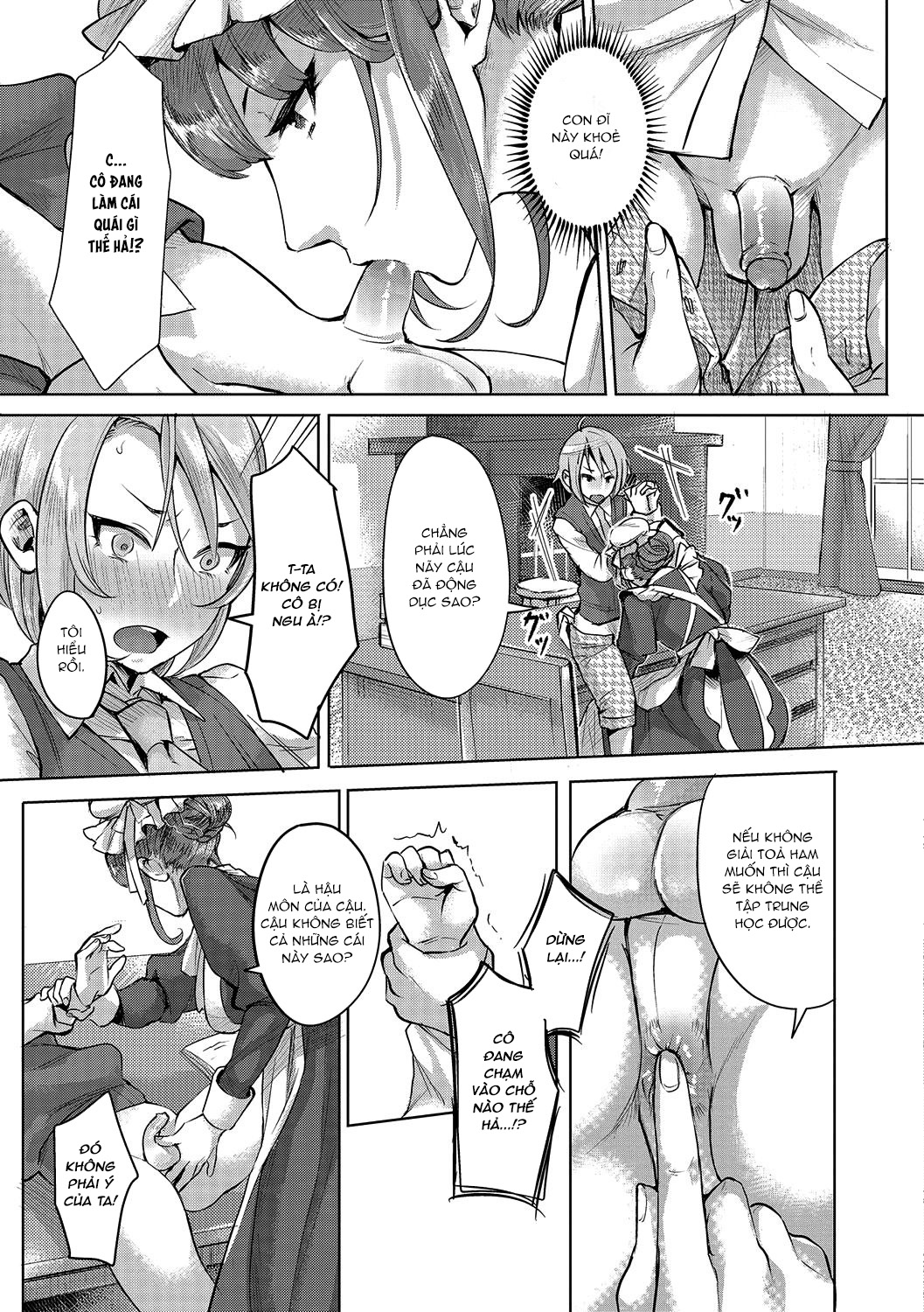 Đọc truyện hentai The Young Master’s Partner Maid - Oneshot
