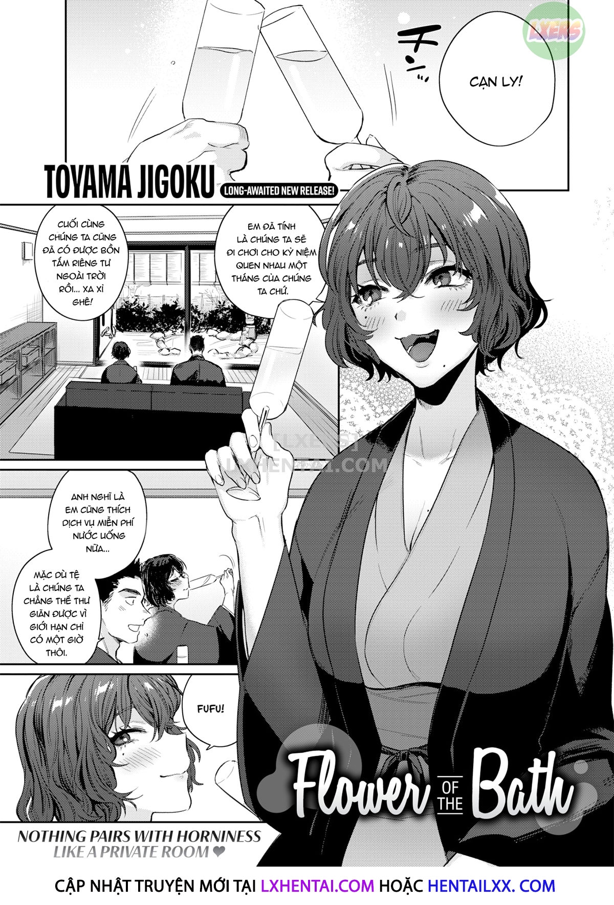 Đọc truyện hentai Bông hoa trong bồn tắm - Oneshot