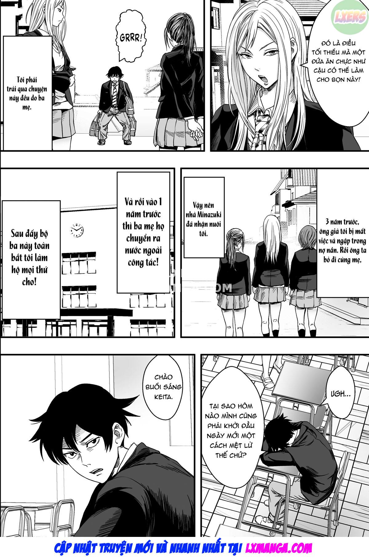 Đọc truyện hentai San Shimai Harem Zen Netorare - Oneshot