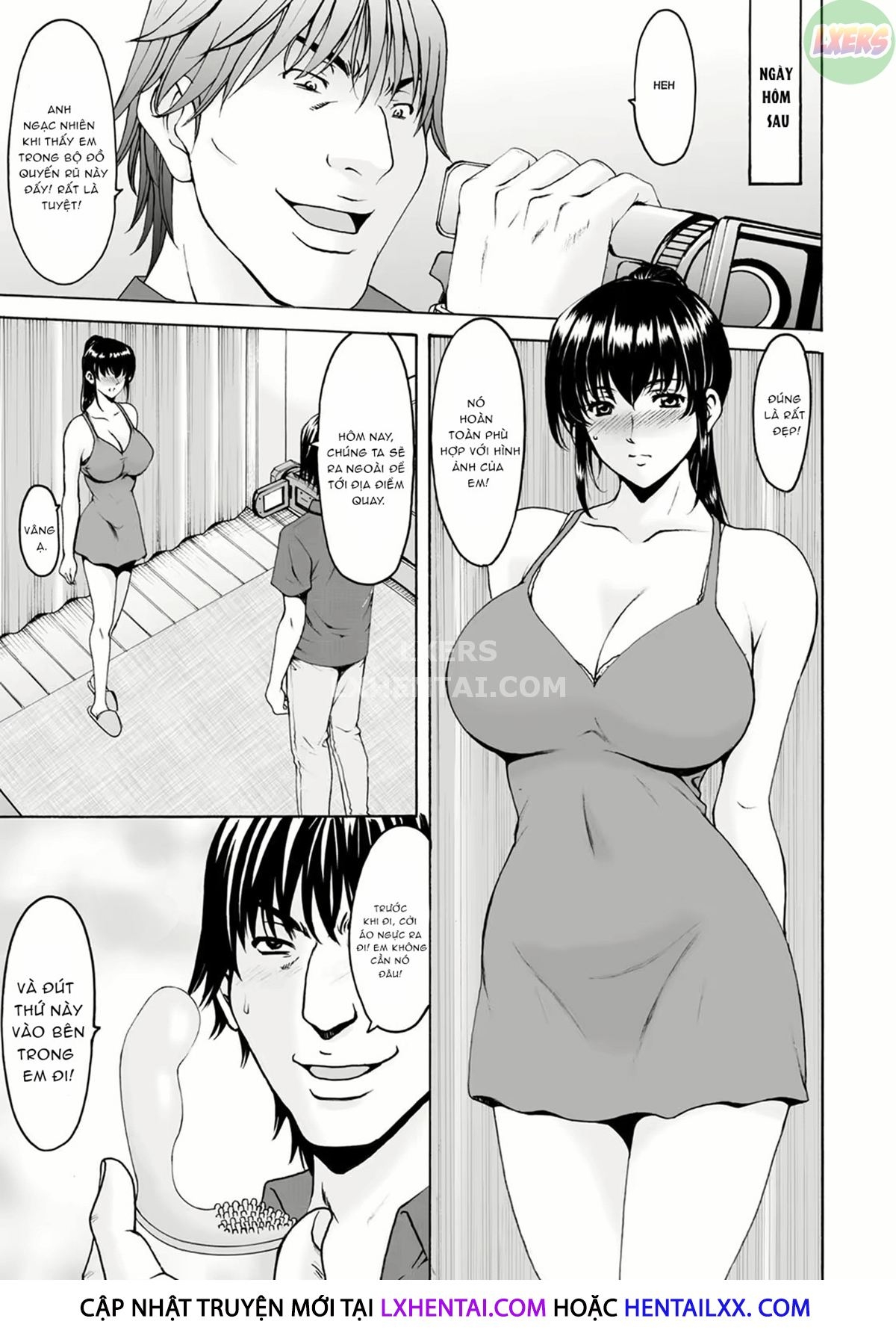 Đọc truyện hentai Thôi Miên Cô Vợ Ngây Thơ Của Đồng Nghiệp - Chap 5