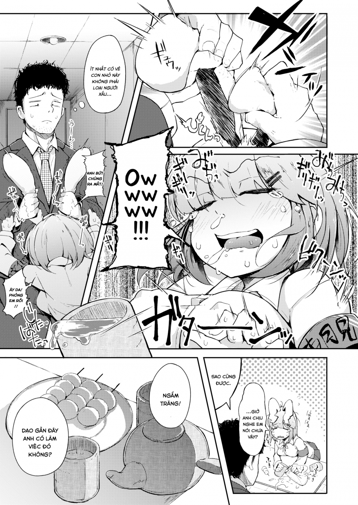 Đọc truyện hentai Ngắm Trăng - Oneshot