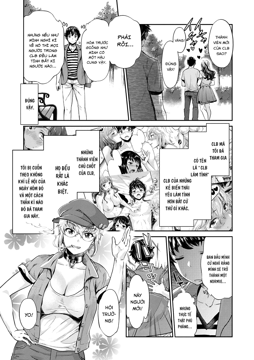 Đọc truyện hentai Ishoku Bitch to YariCir Seikatsu - Chap 2