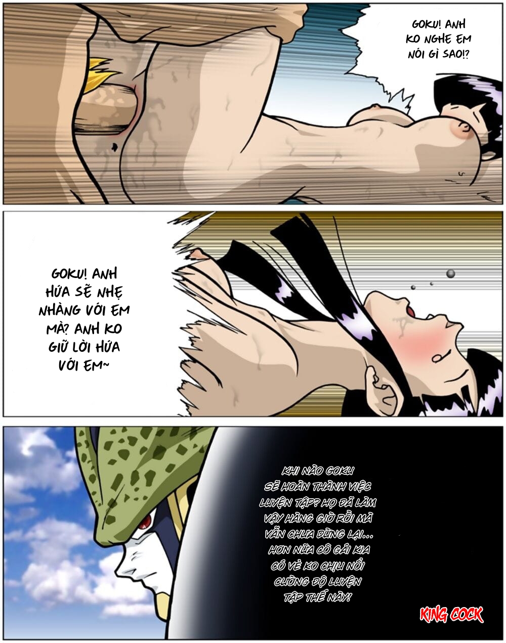Đọc truyện hentai Giờ mới biết trước ngày đánh với cell goku luyện tập thế nào - Chap 1