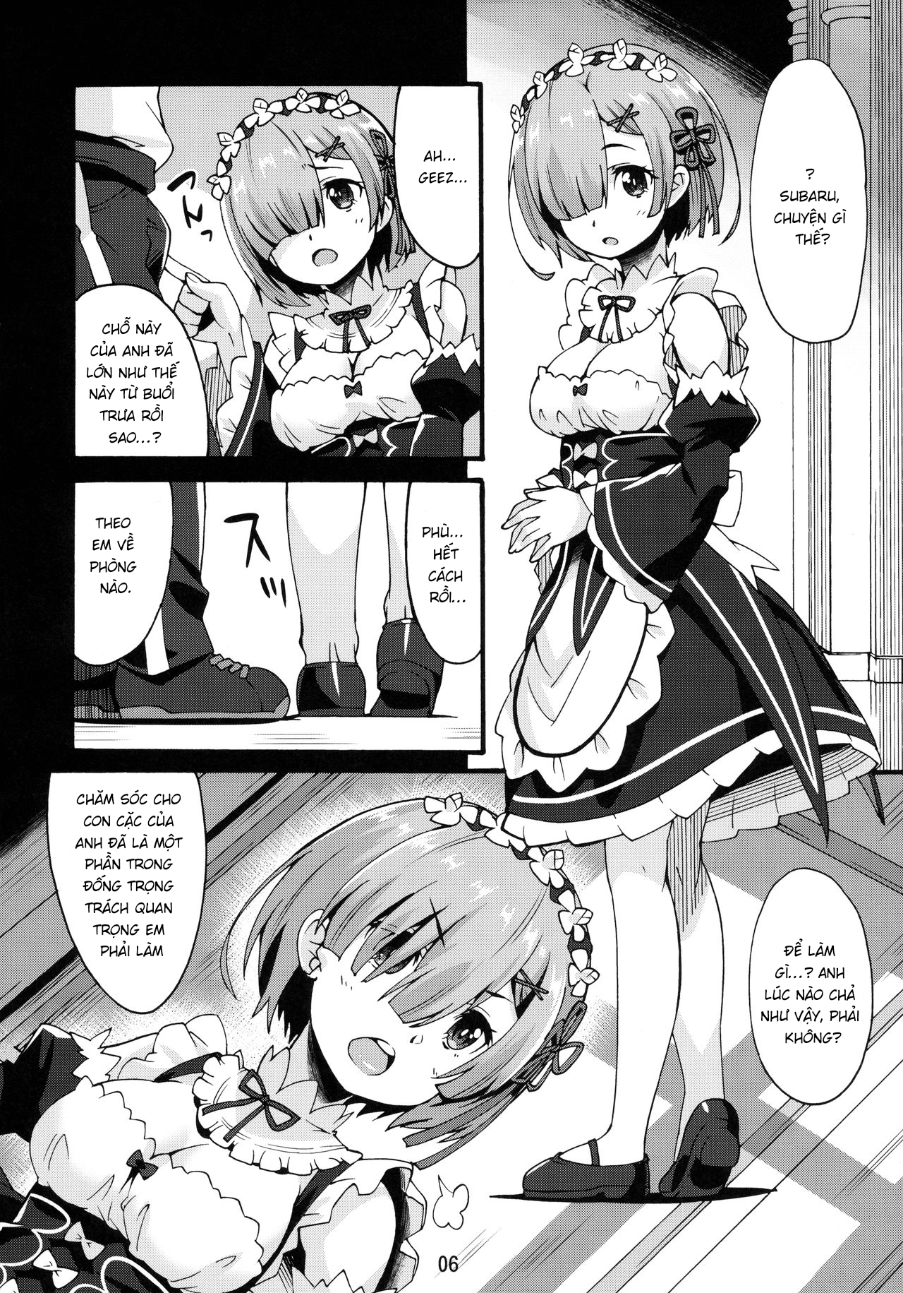 Đọc truyện hentai Rem’s Playing by Herself (Re:Zero Kara Hajimeru Isekai Seikatsu) - Oneshot