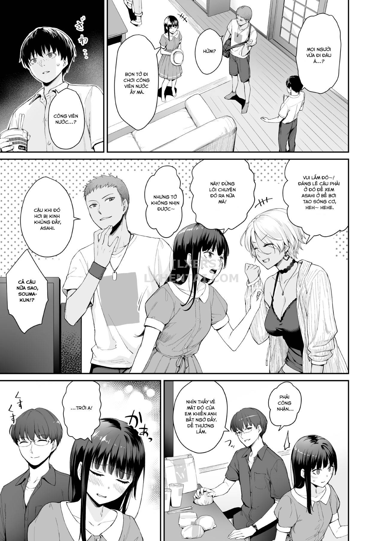 Đọc truyện hentai Tôi là người duy nhất không được chịch trong nhà - Chap 2