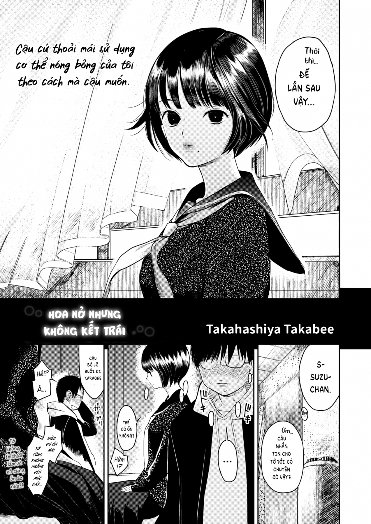 Đọc truyện hentai Hoa Nở Nhưng Không Kết Trái - Oneshot