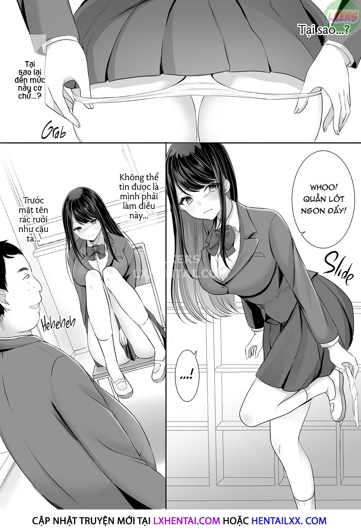 Đọc truyện hentai Stuck After School — A Busty Virgin Hall Monitor Gets Caught Touching Herself - Oneshot