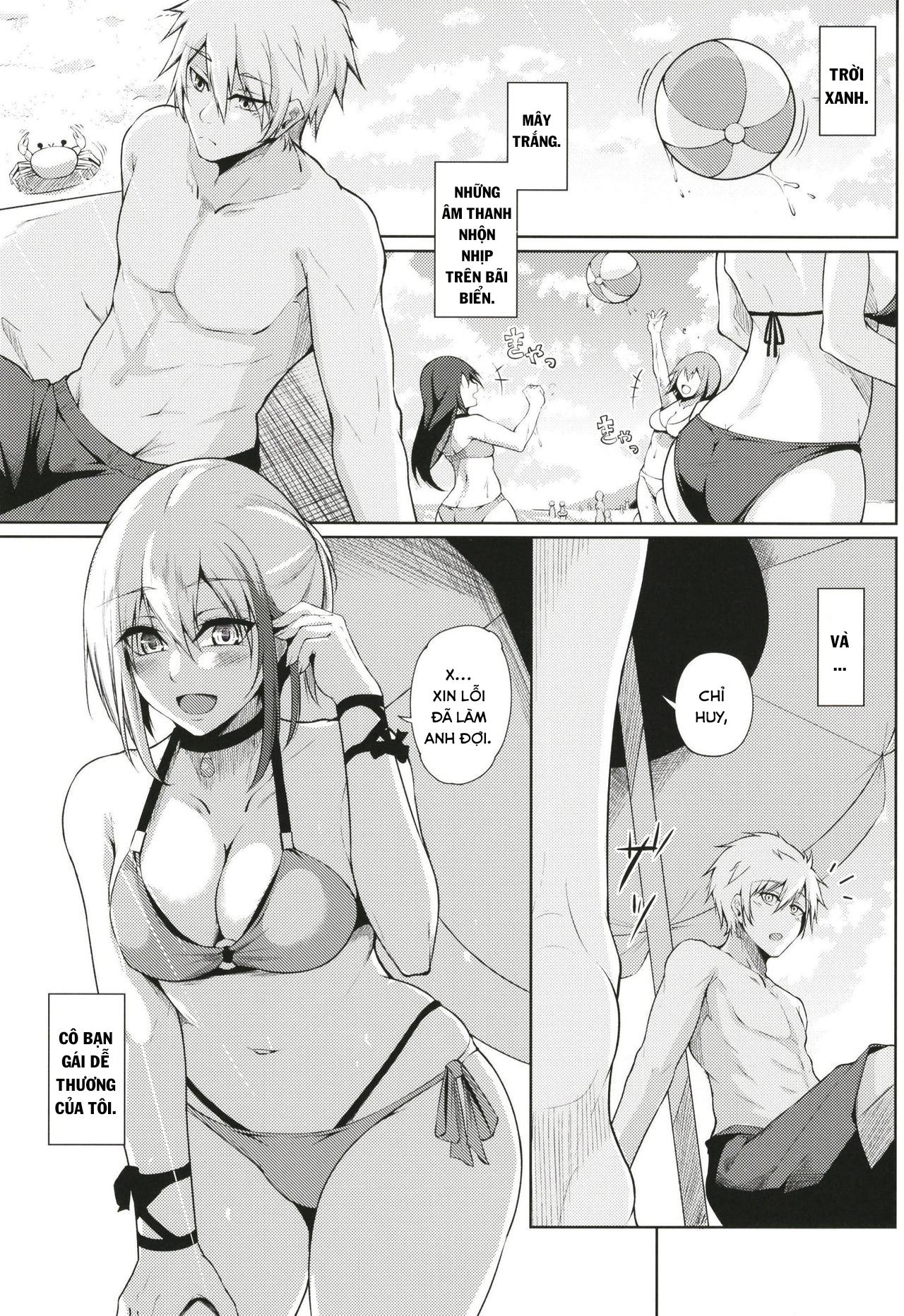 Đọc truyện hentai Afureru Kurai, Kimi ga Suki. Ni (Azur Lane) - Oneshot