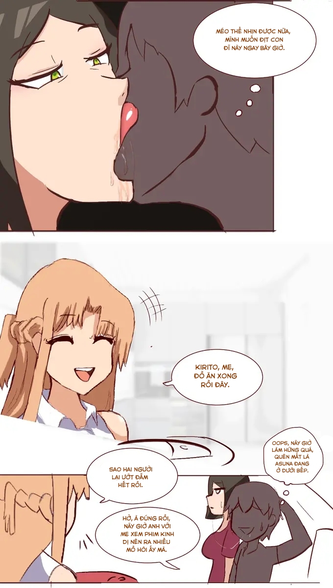 Đọc truyện hentai Kirito và mẹ Asuna - Chap 1