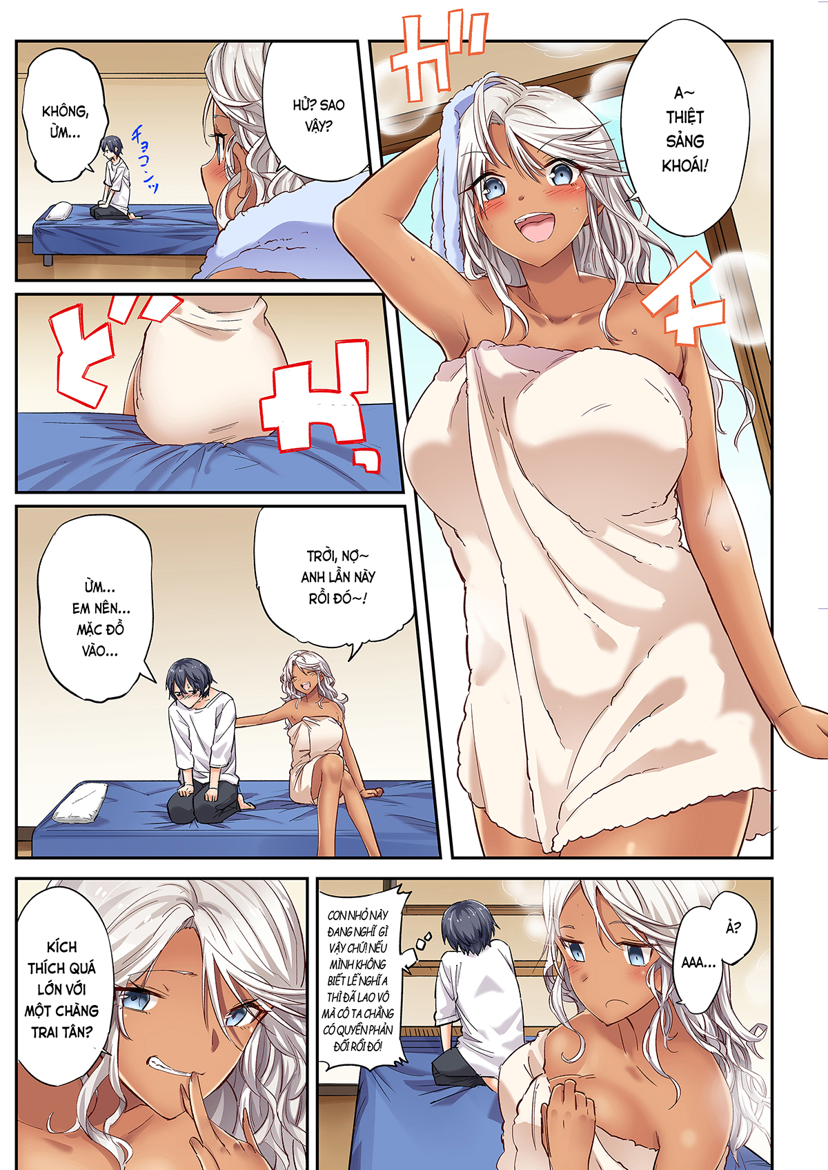 Đọc truyện hentai Gái lai Tây nhà bên mê trai thiệt nhưng lại tốt không ngờ (nguyên tác) - Oneshot