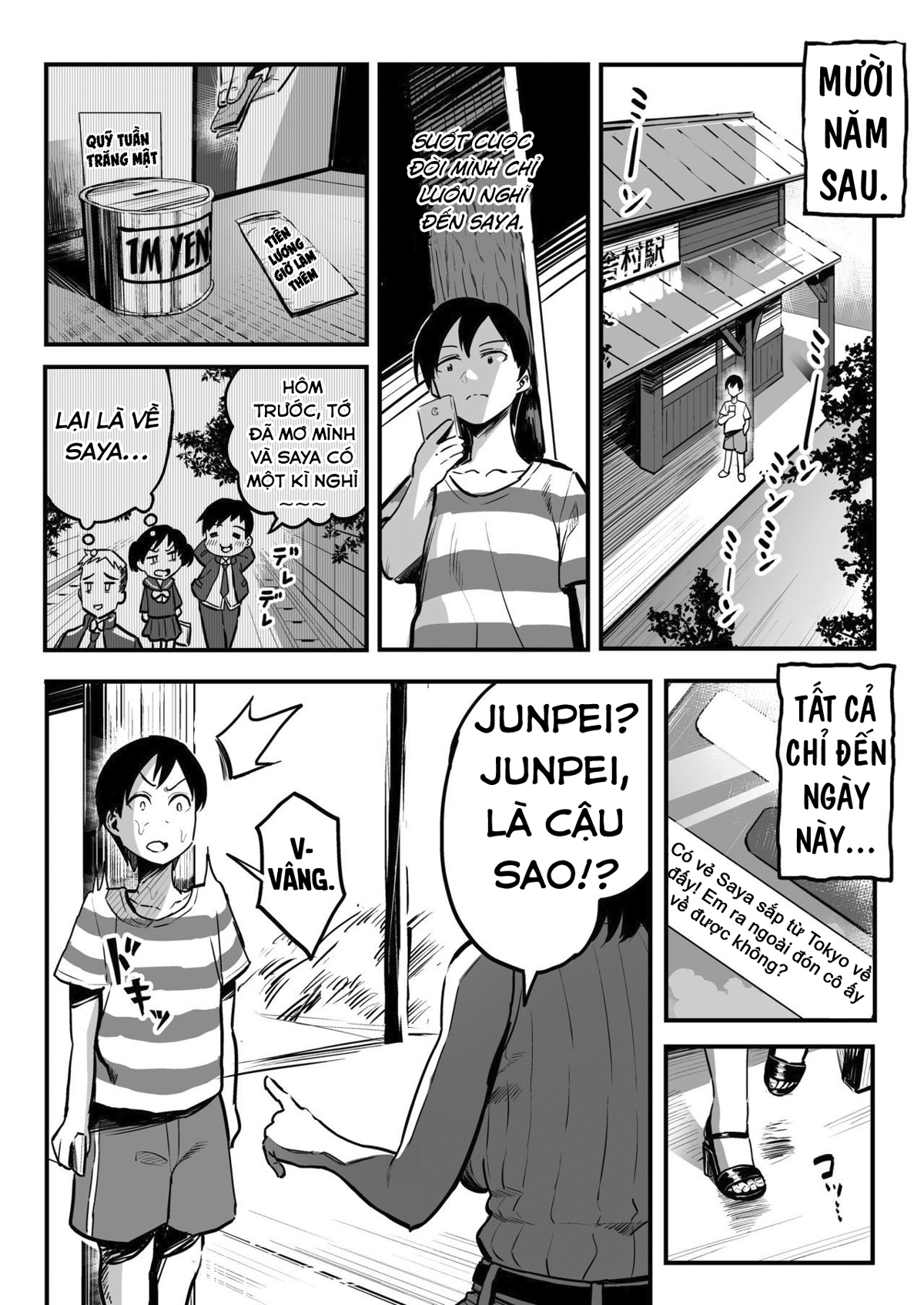 Đọc truyện hentai Tháng 8, 10 Năm Sau, Với Cậu. - Chap 1