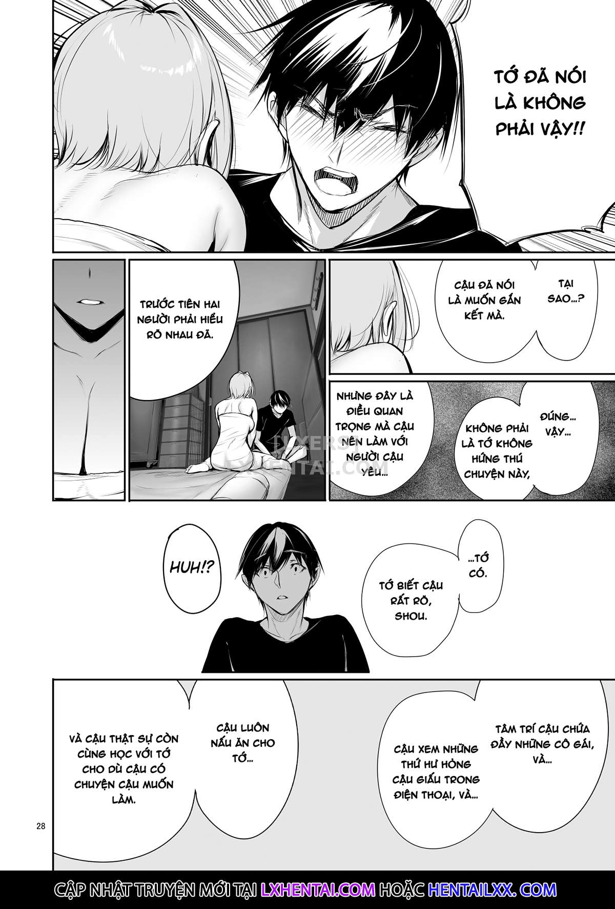 Đọc truyện hentai Homestay-chu no Doitsu Musume ga Issho ni Furo ni Haitte Kuru Wak - Oneshot