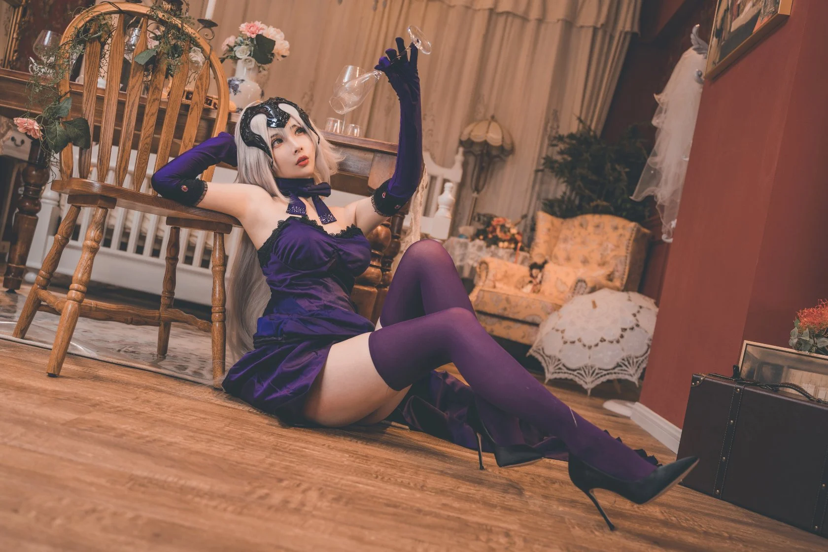 Đọc truyện hentai Tuyển tập Albums siêu phẩm Cosplay - Chap 961 - [Liangliangzi] Drunk Zhen