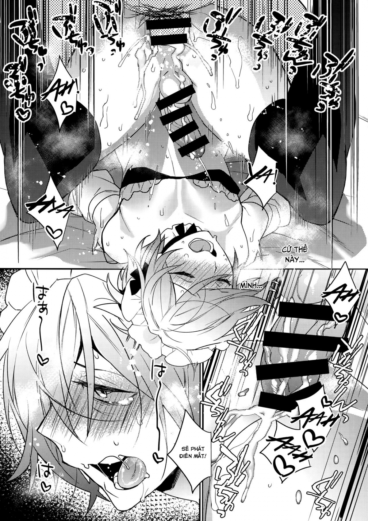 Đọc truyện hentai Dokidoki Mesu Ochi Gohoushi Challenge - Chap 1