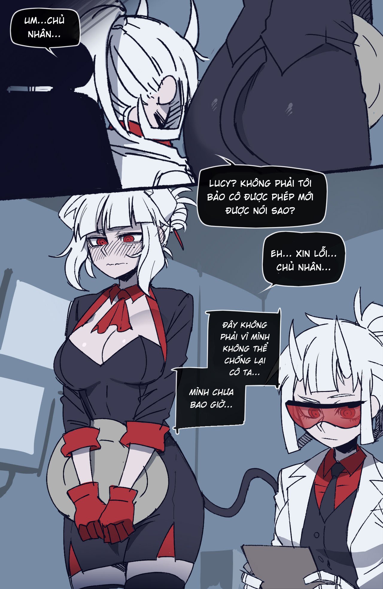 Đọc truyện hentai Cuộc thí nghiệm của em thiên thần sa ngã - Oneshot full màu