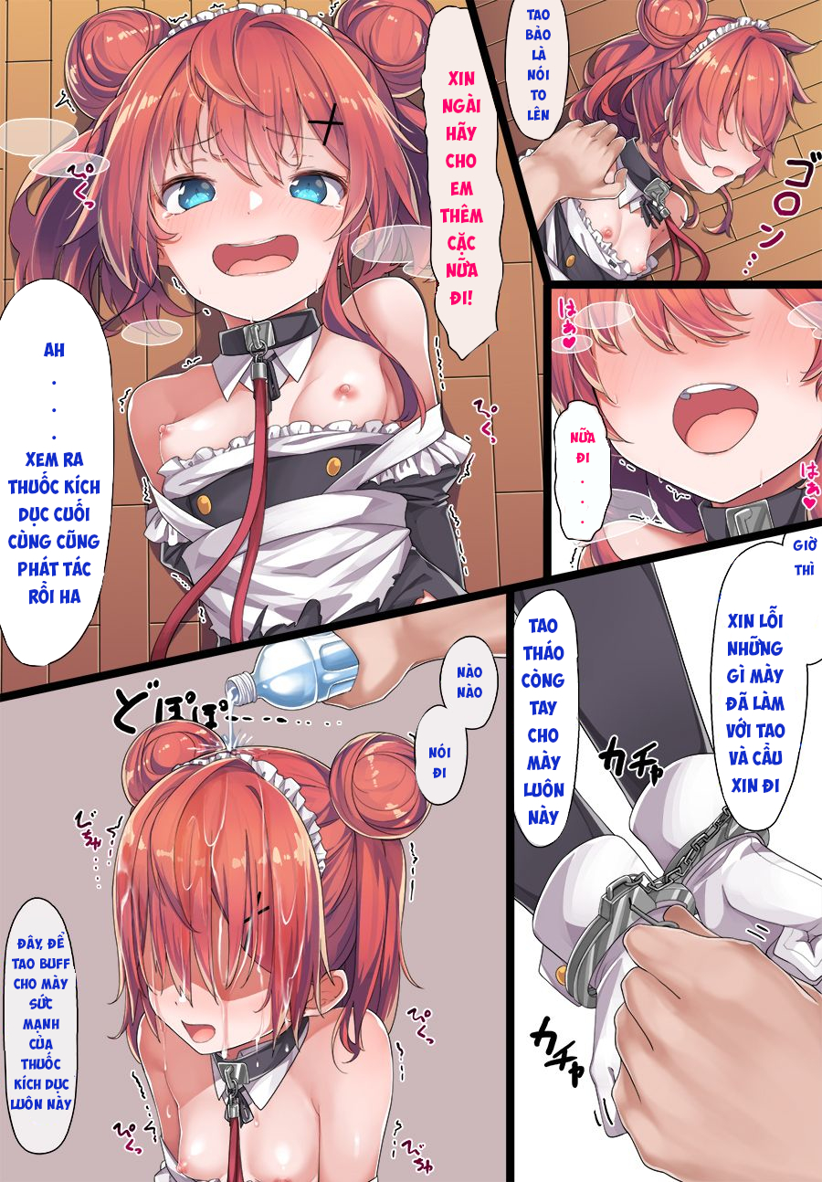 Đọc truyện hentai Dịch vụ đặc biệt của hầu gái Kazuki (full màu) - Phần 2 (end)