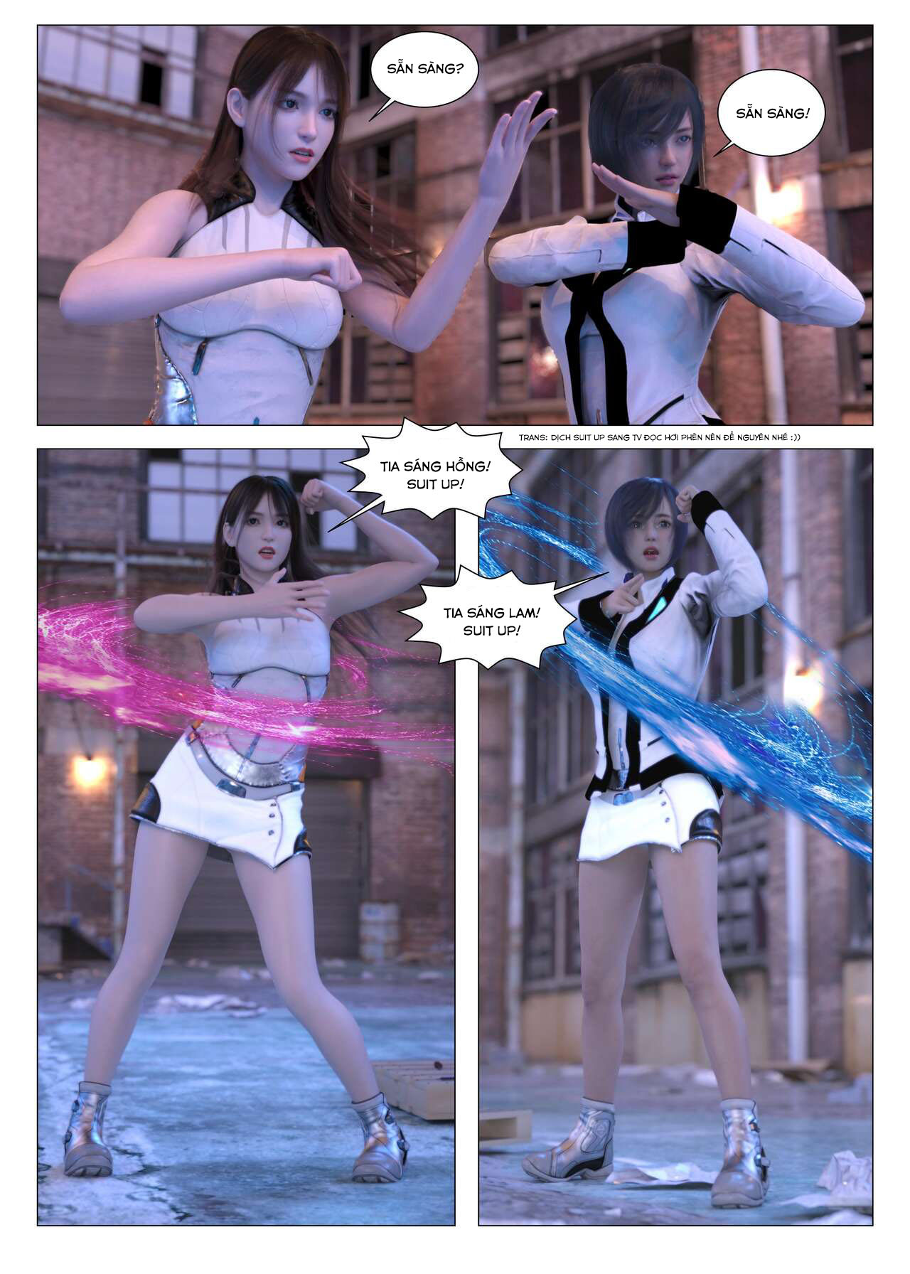 Đọc truyện hentai Siêu nhân thời loạn lạc - Chap 1