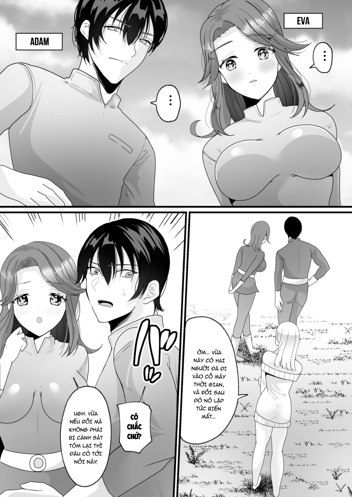 Đọc truyện hentai Lên Nhầm Tàu Adam Và Eva - Oneshot