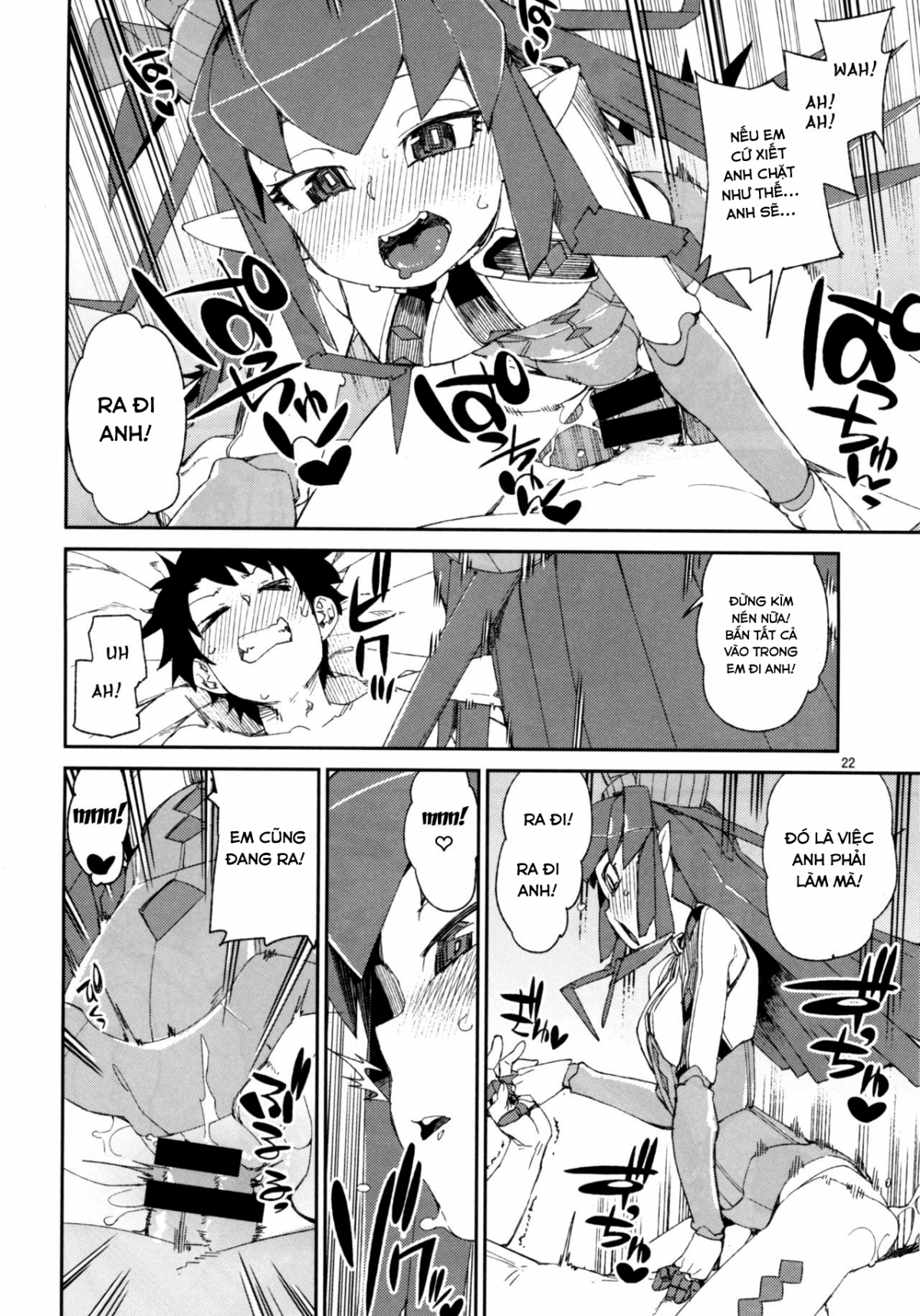 Đọc truyện hentai Koutetsu Majou no Setsunai Kyousei - Oneshot