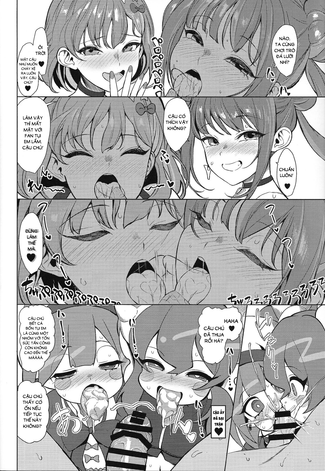 Đọc truyện hentai Ba nàng tiên xinh đẹp đáng yêu - Một bắn