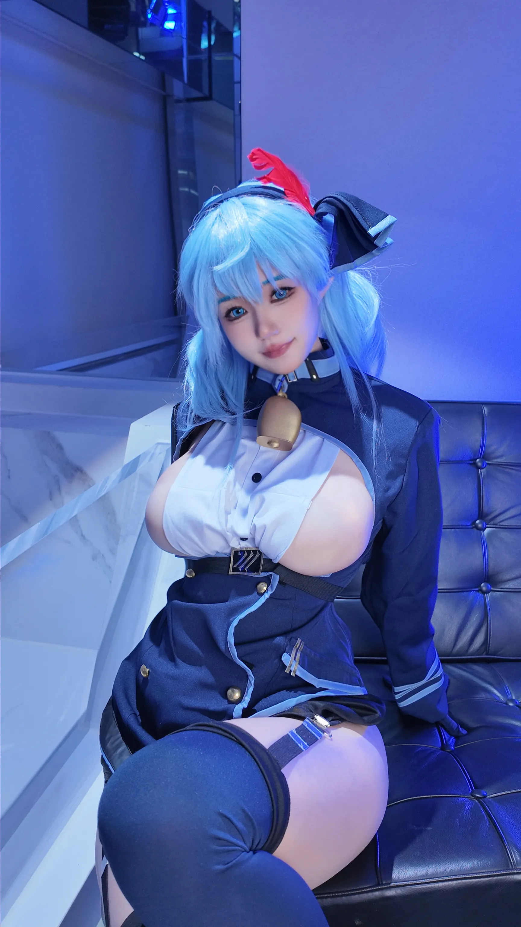 Đọc truyện hentai Tuyển tập Albums siêu phẩm Cosplay - Chap 1118 - Chiyo Ogura W - Azure Files Tian Yu Azi Feng Ji