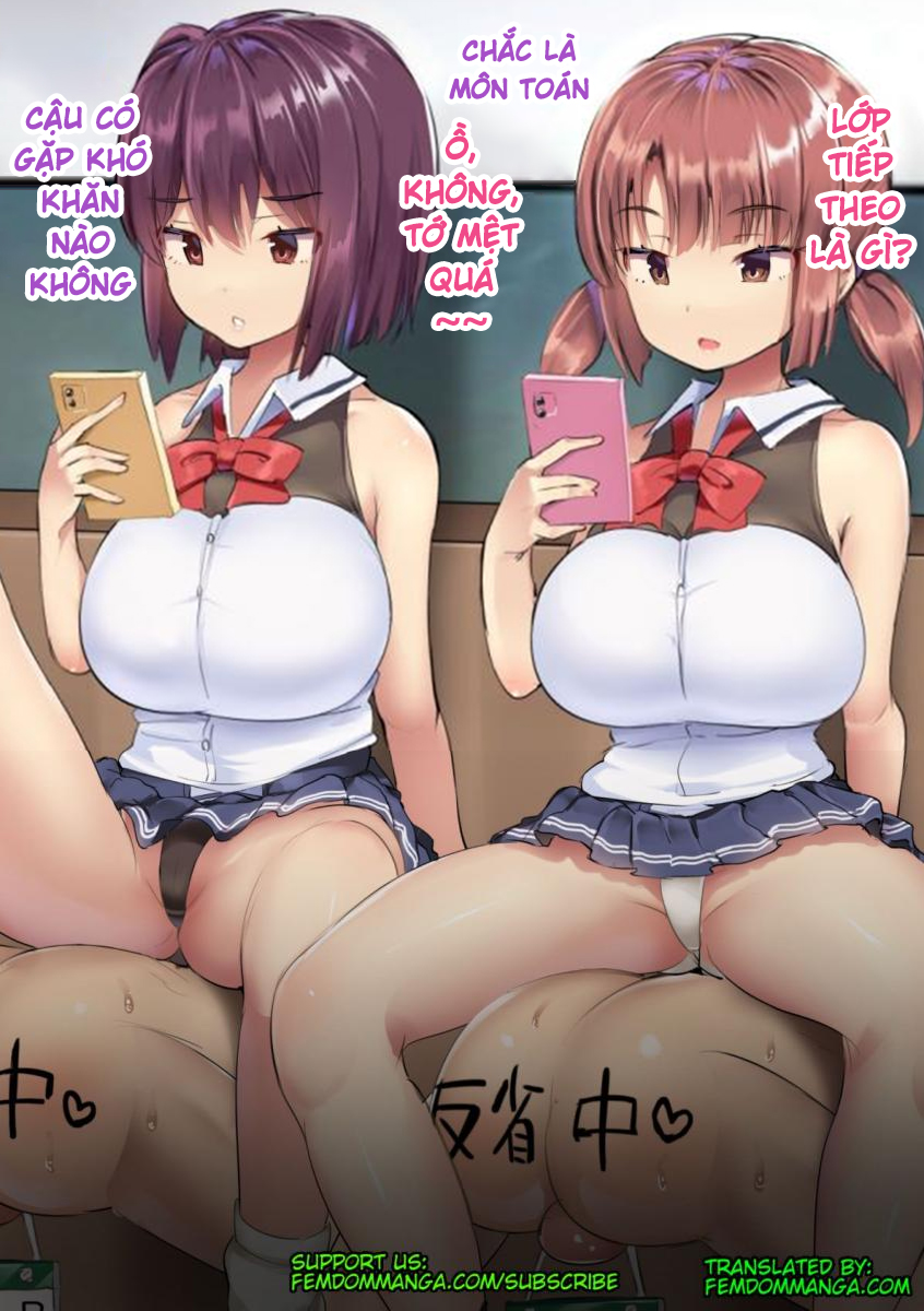 Đọc truyện hentai Danshi no Hatsujou ga Yurusareru Mirai no Gakkou - Oneshot