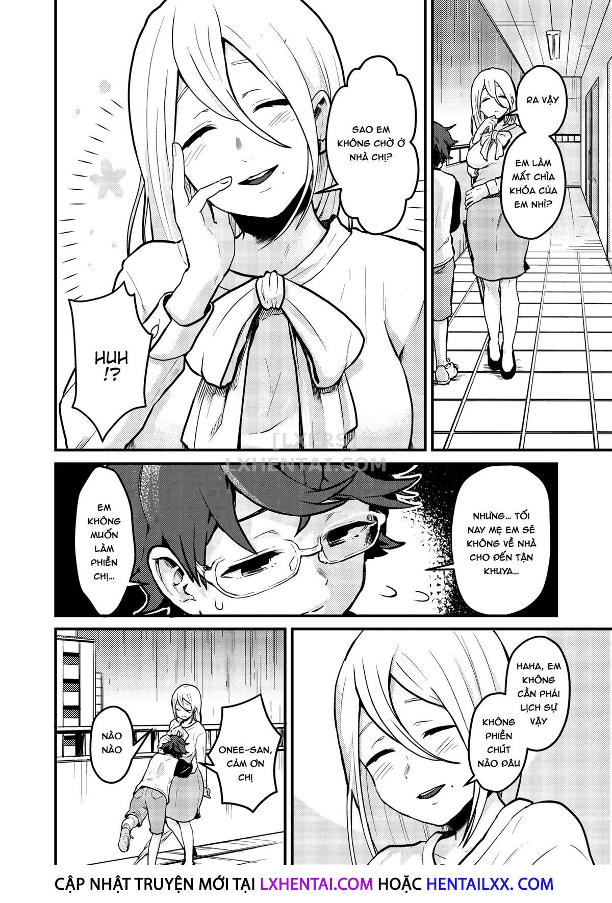 Đọc truyện hentai The beautiful Itome Onee-chan from next door was always lewdly trying to get to me - Oneshot