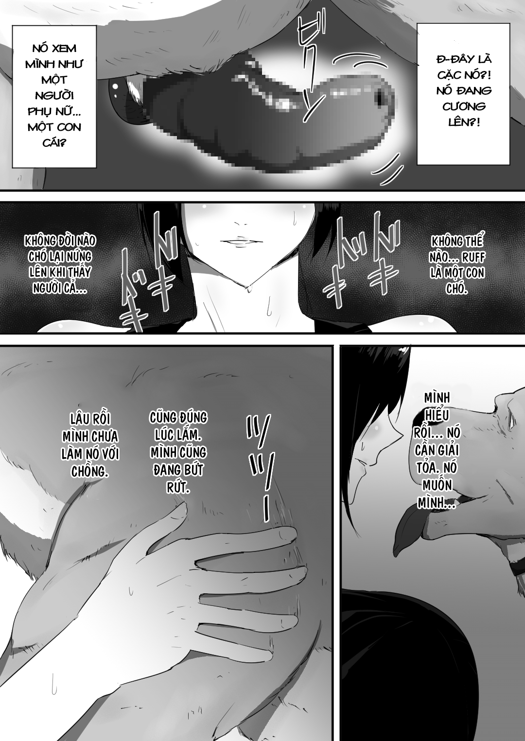 Đọc truyện hentai Wagaya ni Inu ga Yattekita - Oneshot