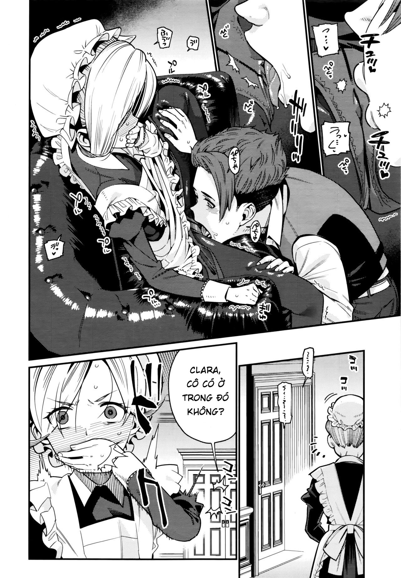 Đọc truyện hentai Truyện tình cậu chủ nhỏ và cô hầu gái - Oneshot nứng