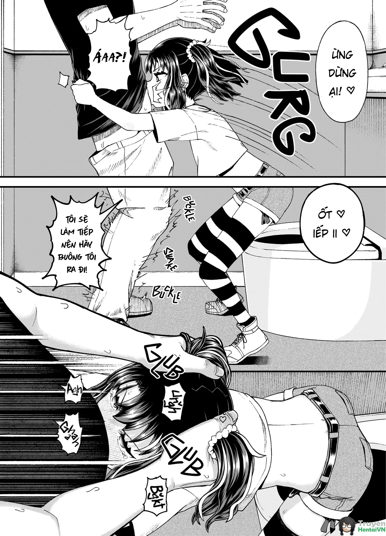 Đọc truyện hentai Uwa, Mesugaki Tsuyoi! | Crap, This Mesugaki's Too Powerful! - Oneshot