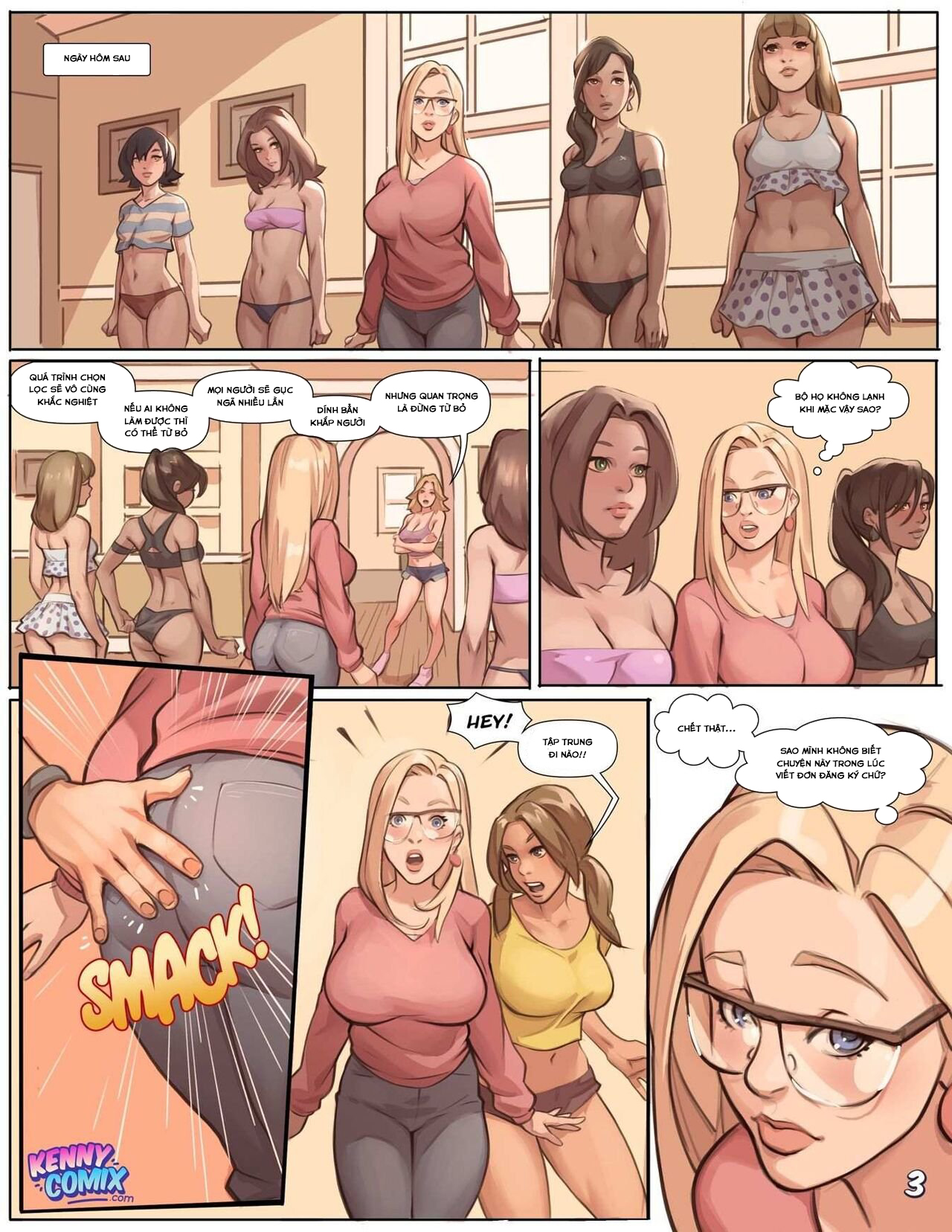 Đọc truyện hentai Naughty Sorority: The New Pledge - Chap 1