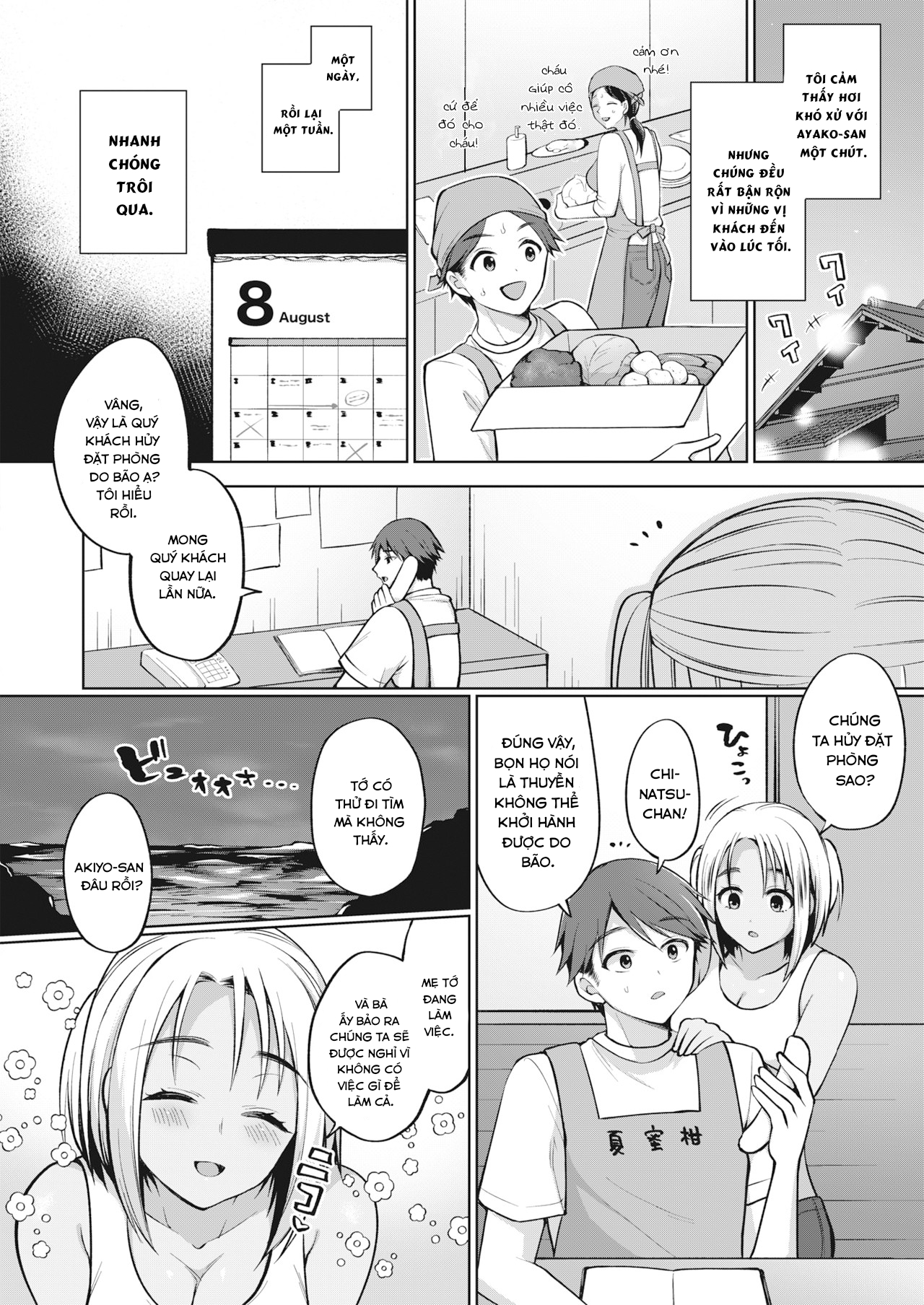 Đọc truyện hentai Tokonatsujima no Yuuwaku - Chap 2