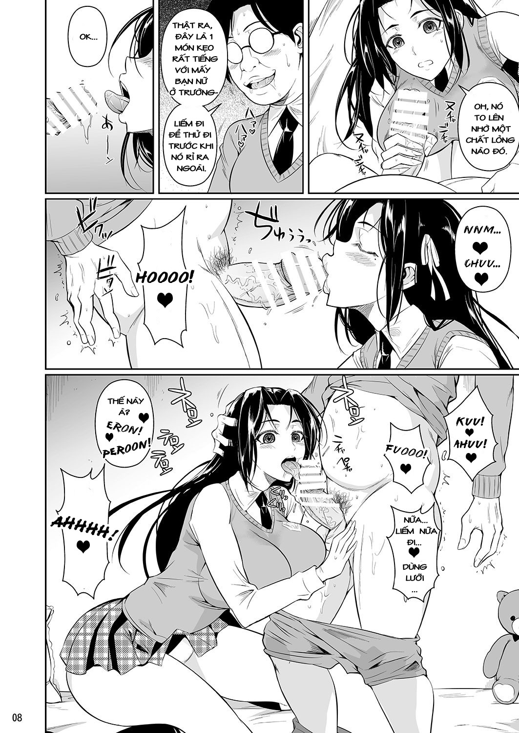 Đọc truyện hentai Hayami-san wa Me ga Mienai - Oneshot
