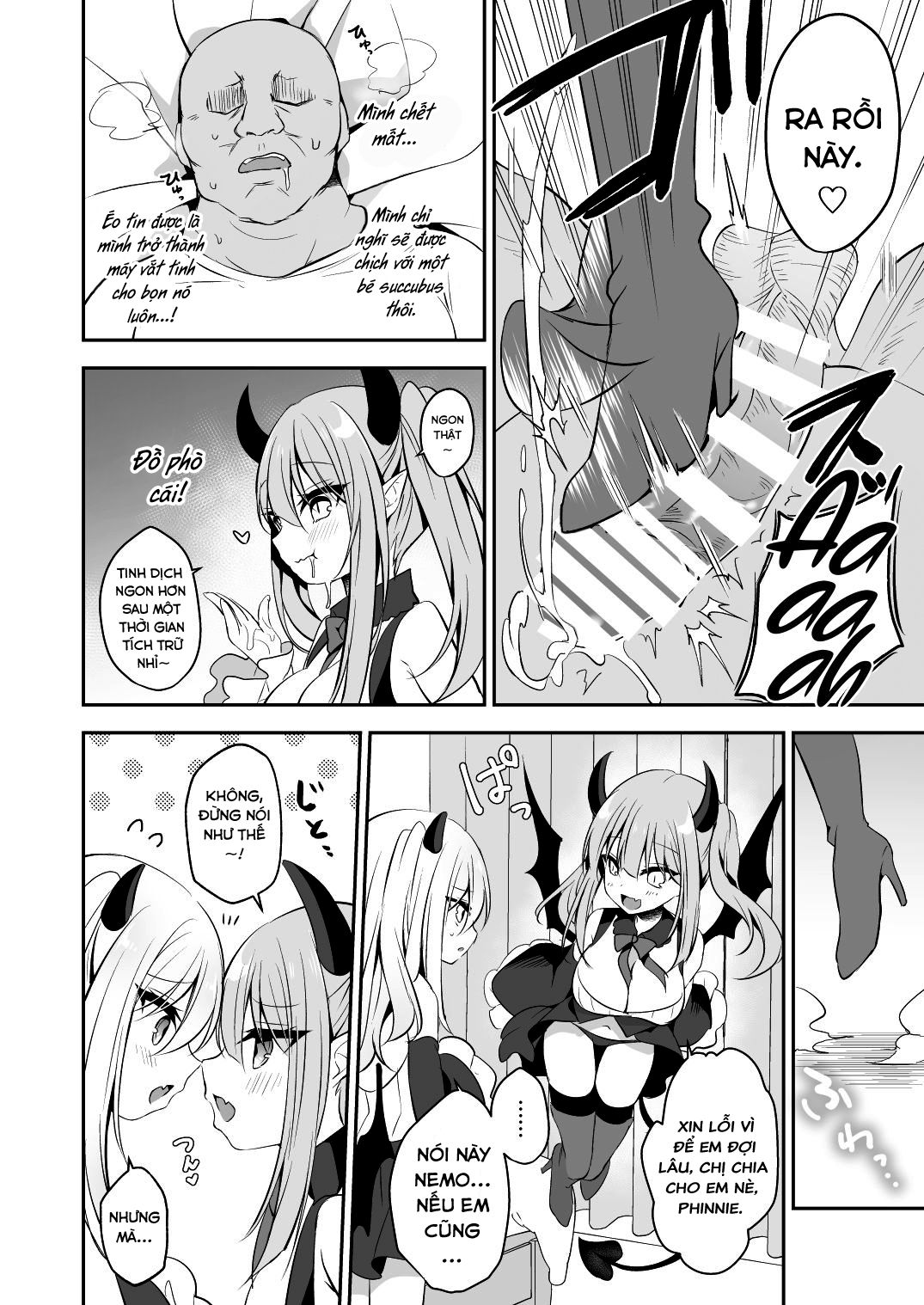 Đọc truyện hentai Huấn luyện bé Succubus ngây thơ thành người nhớn. - Oneshot