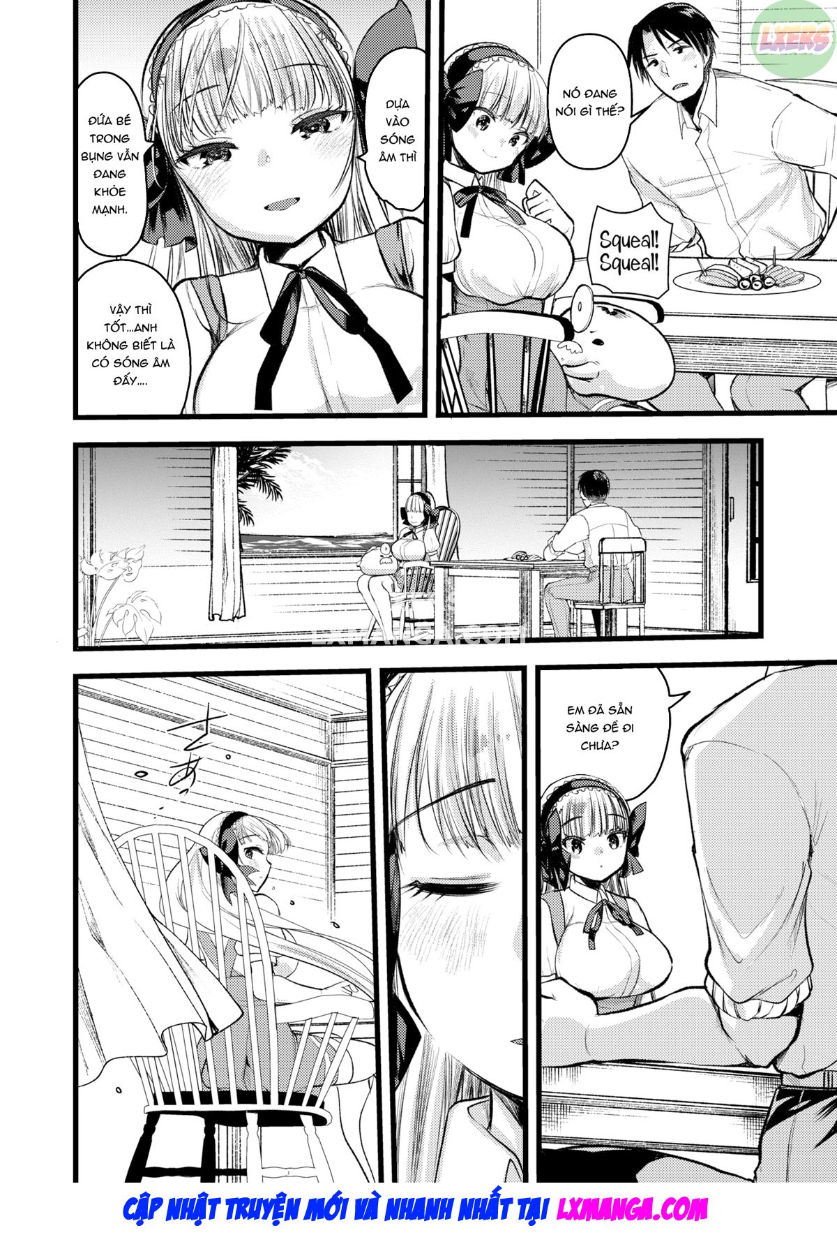 Đọc truyện hentai Cuộc sống thư thái nơi đảo hoang cùng cô Kỵ sĩ công chúa Level 1 - Chap 11