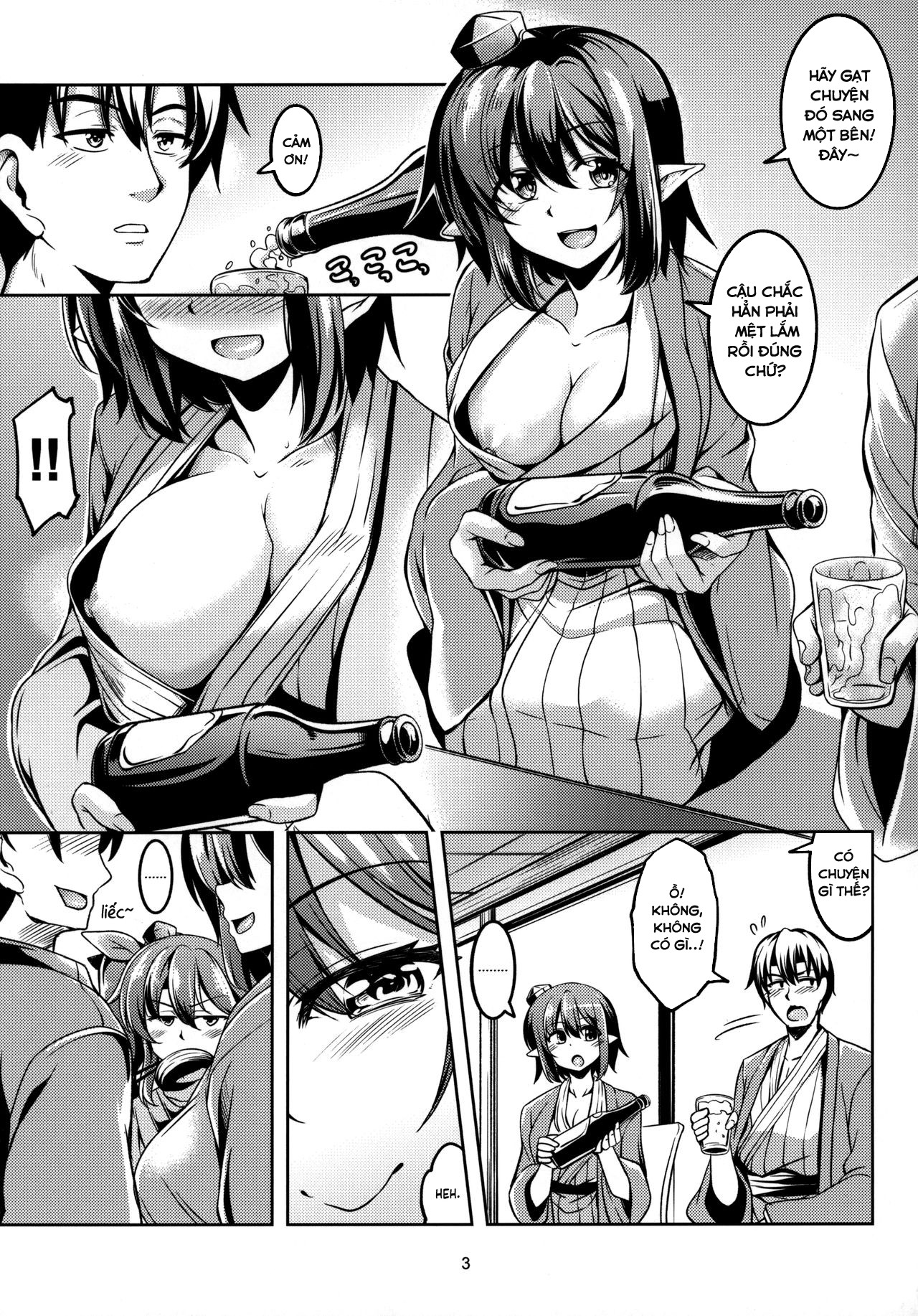 Đọc truyện hentai Cuộc sống cùng các bé Tengu xinh đẹp - Chuyến du lịch đến Atami - Oneshot