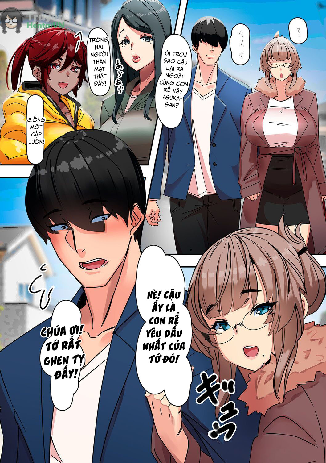 Đọc truyện hentai Yêu nhầm mẹ vợ - Oneshot