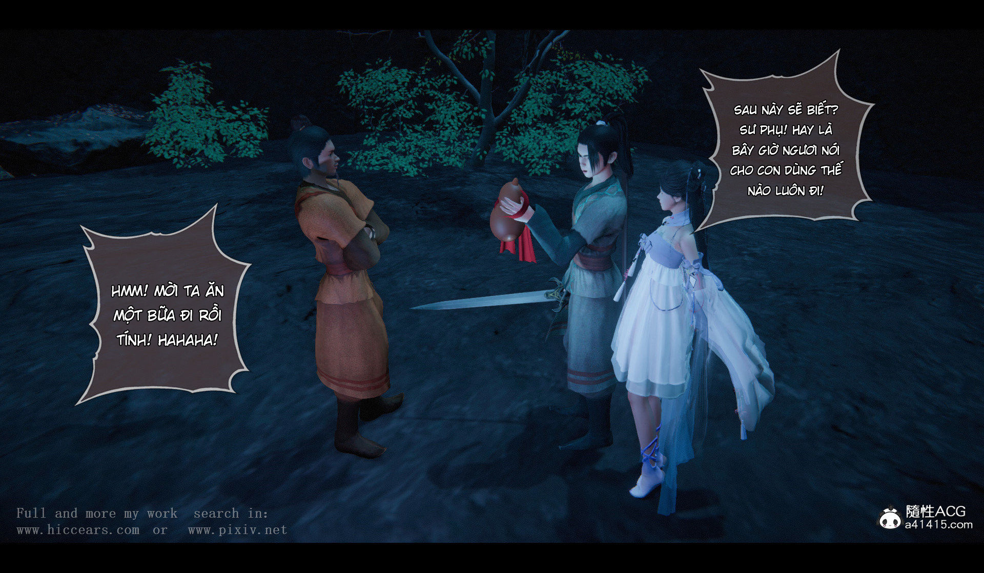 Đọc truyện hentai Tiên kiếm kì hiệp truyện 1 ~ 4 - Chap 11