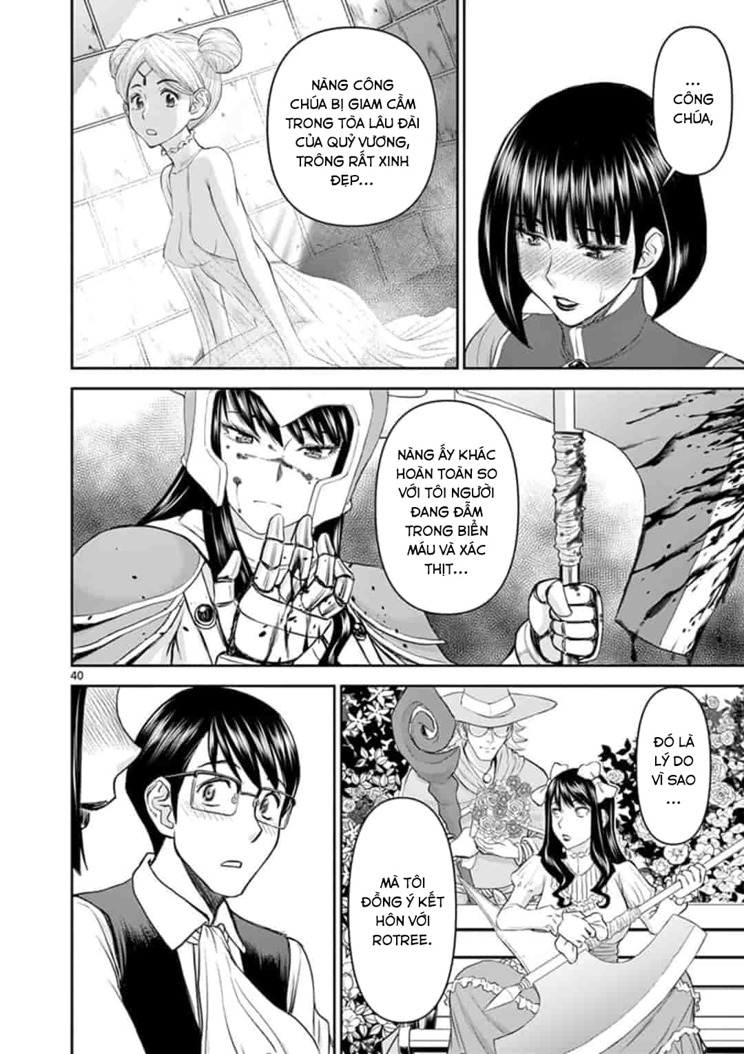 Đọc truyện hentai Một chuyện thế giới khác, mười năm sau khi chinh phục quỷ vương - Chap 2