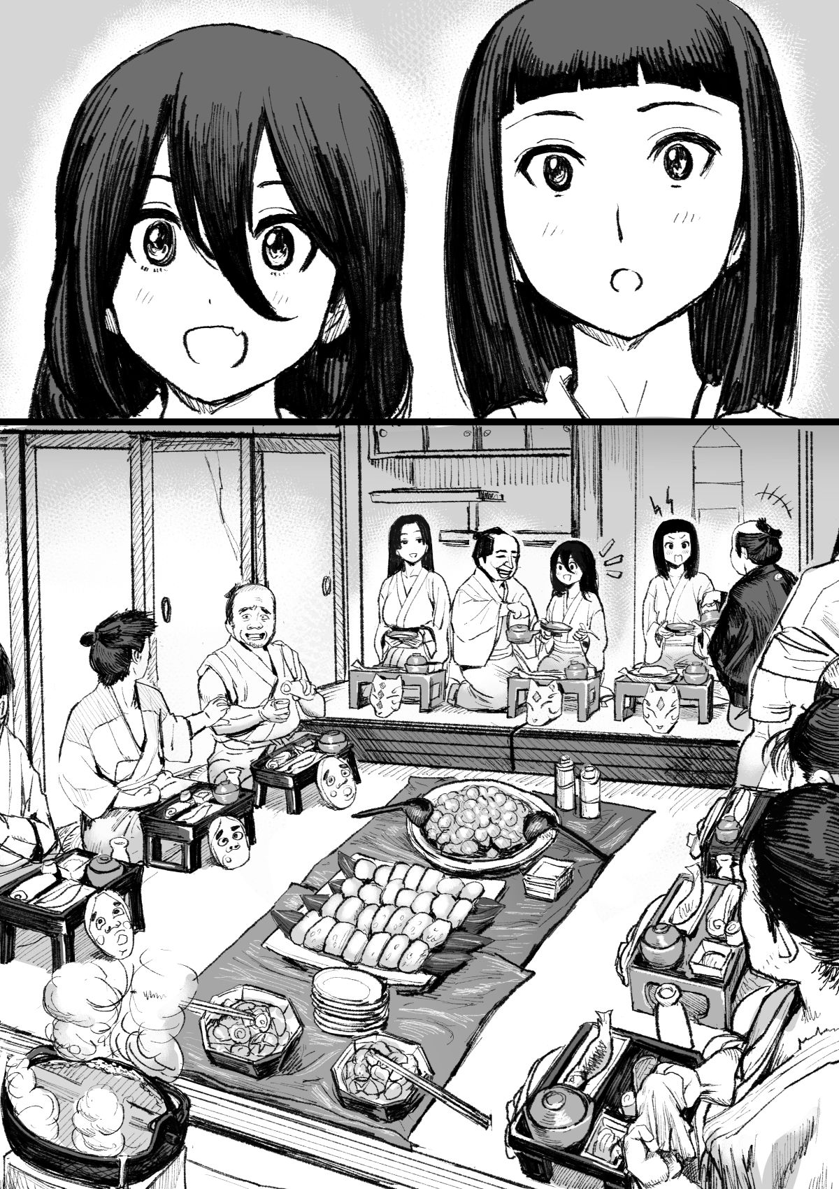 Đọc truyện hentai Một phong tục khó chịu ở một ngôi làng trên núi - Oneshot