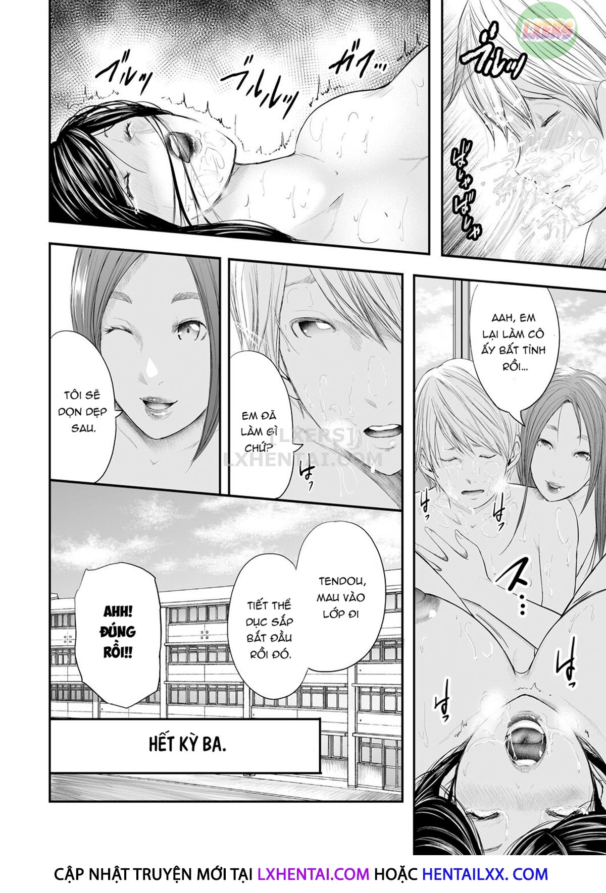 Đọc truyện hentai Jokyoshi Go-nin to Boku 1-ri - Chap 3 - Chơi ba