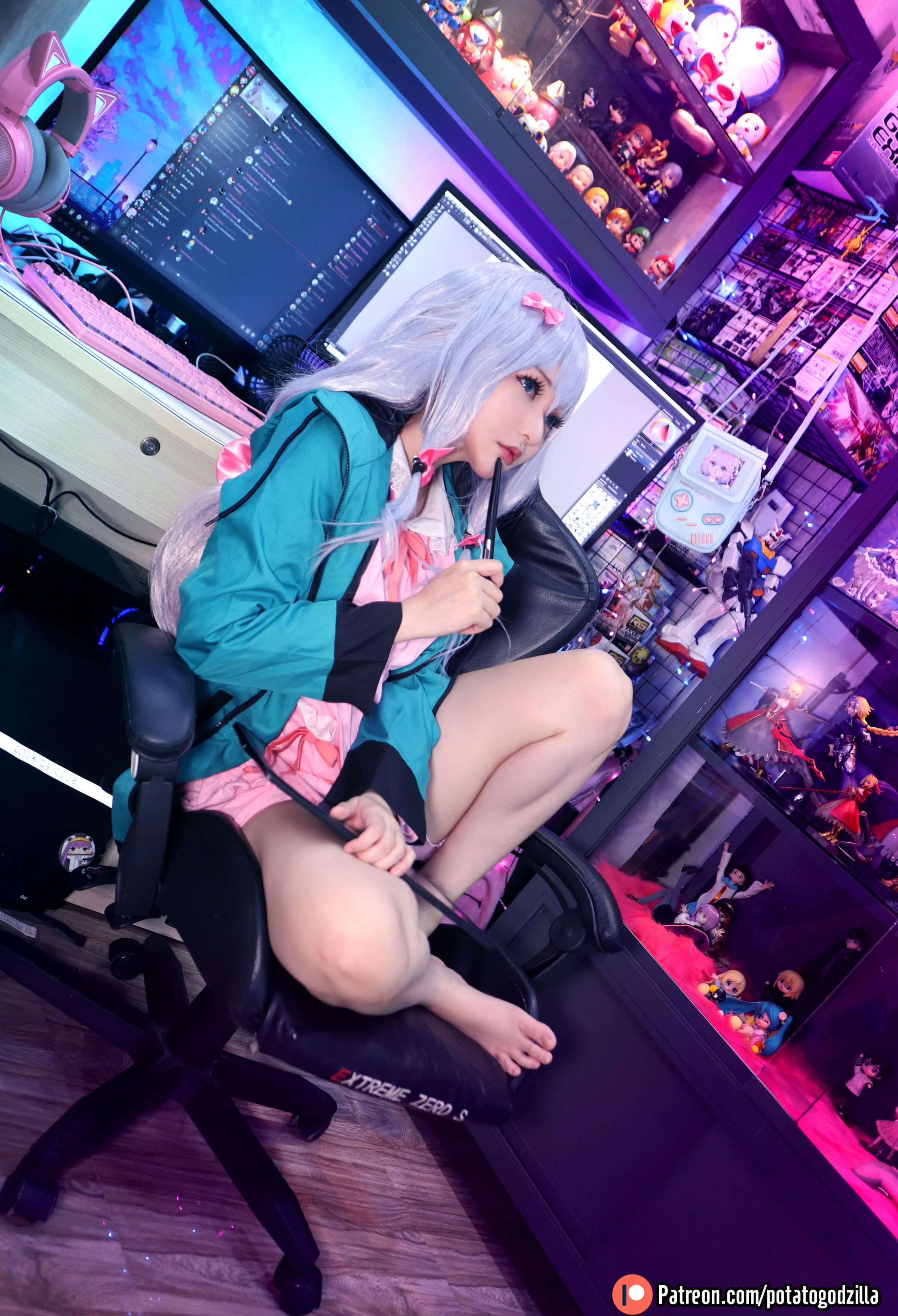 Đọc truyện hentai Tuyển tập Albums siêu phẩm Cosplay - Chap 467 - Potato Godzilla - Sagiri