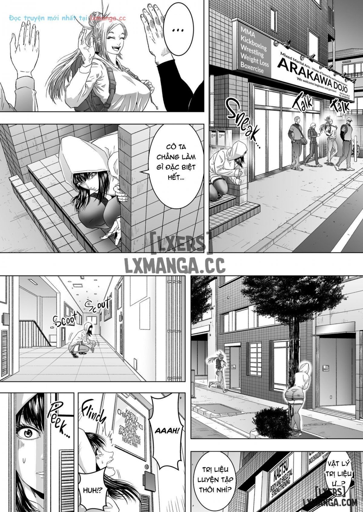 Đọc truyện hentai Kakutou Joshi wa Tsuyokunaritai/ Muchimuchi Kakutou Joshi wa Hentai Seitai-shi to Sex shite Tsuyoku naru - Oneshot