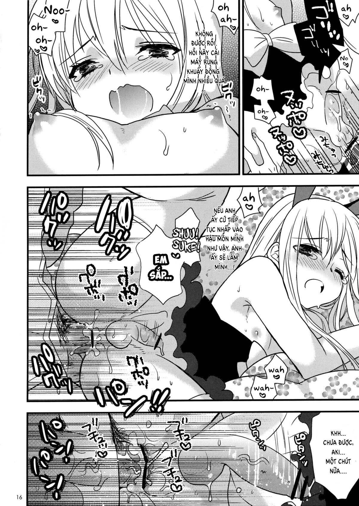 Đọc truyện hentai Hyper Usagi Mode!! - Oneshot