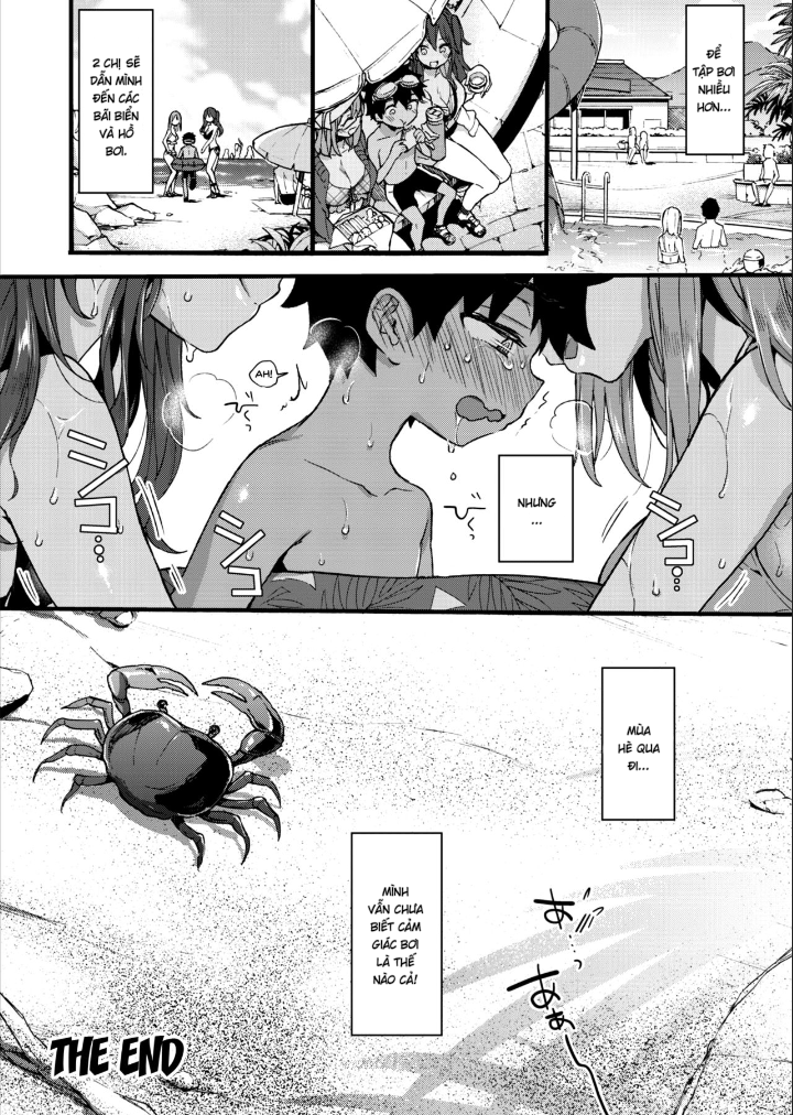 Đọc truyện hentai Natsuyasumi mo Itoko no Onee-chan ni Asonde moraimashita. - Oneshot.