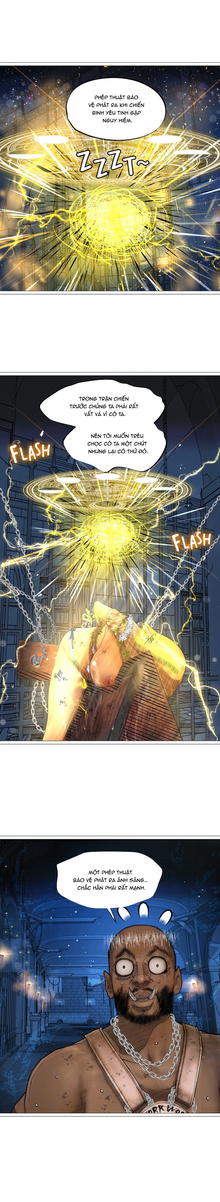 Đọc truyện hentai Nữ Hoàng Dark Elf Và Nô Lệ Orc - Chap 16